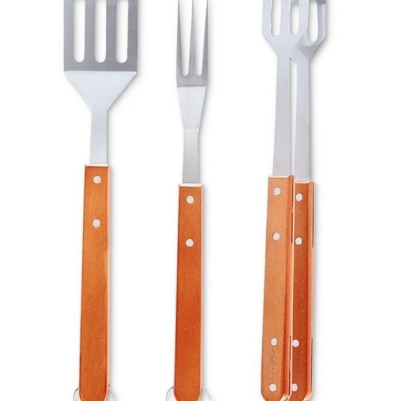 The Cellar Farm Fresh Bbq 3 Piece Wood Tool Set. - Picture 4 of 8
